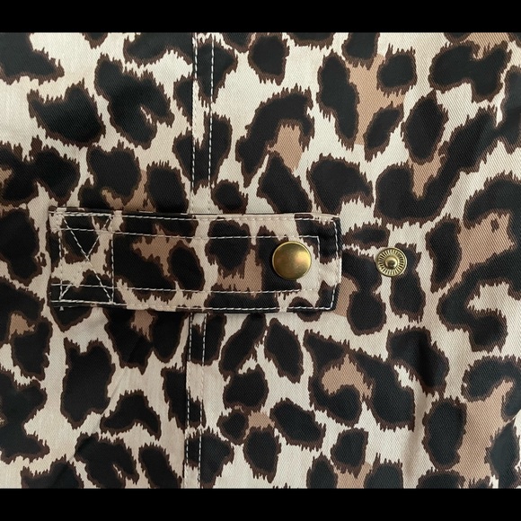 NEW - J.Crew Barn Jacket in Leopard Print - Picture 12 of 14